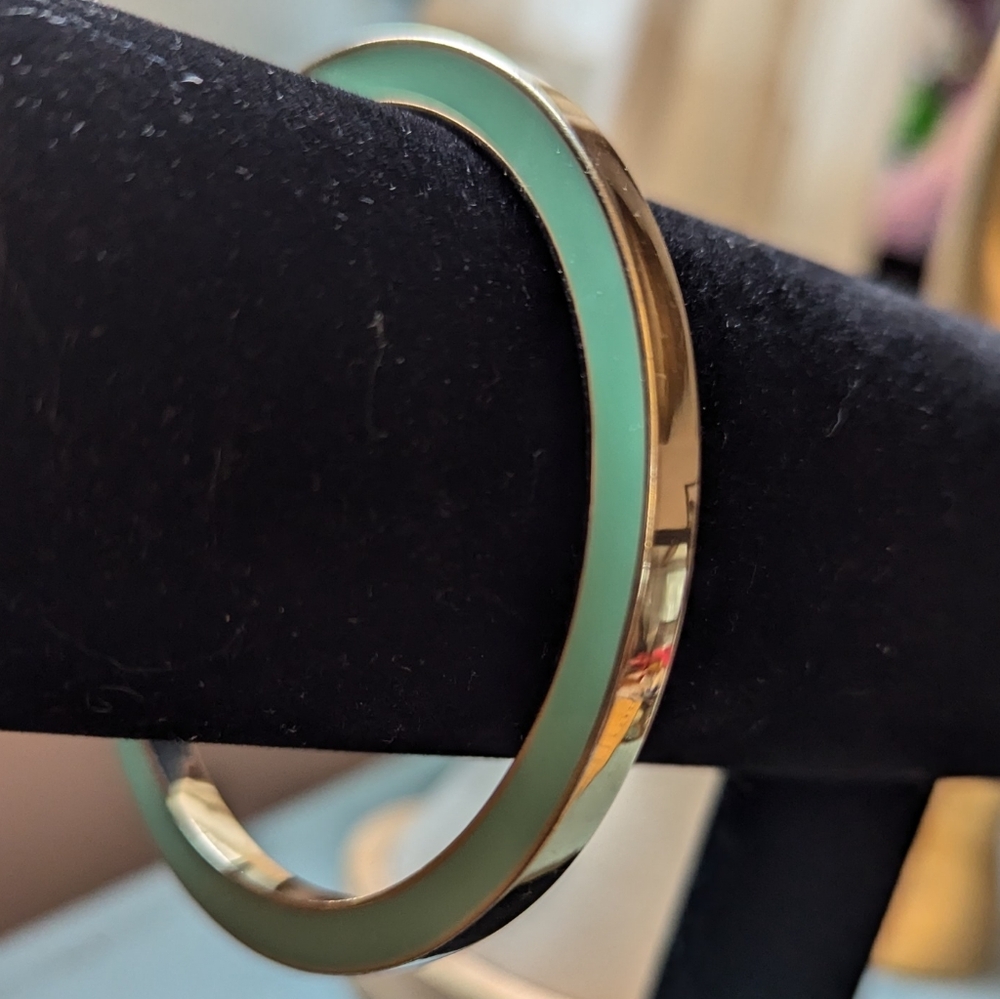 Bangle Bracelet The Limited Green 3" Stylish Office Career Professional